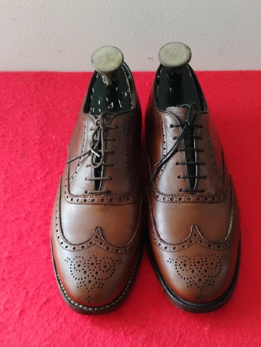 Alden Brown Leather Wingtip Brogues